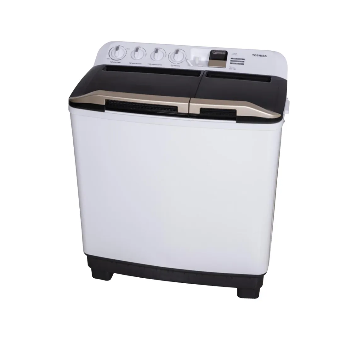  เครื่องซักผ้าสองถัง TOSHIBA รุ่น VH-H140WT ขนาด 13 kg. ประกันสินค้า 2 ปี มอเตอร์ 5 ปี